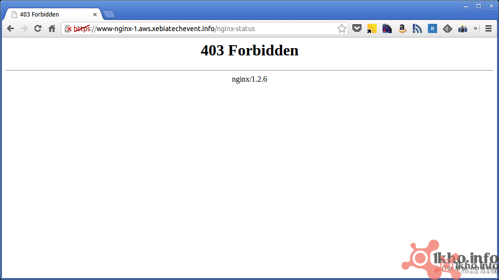 Hướng dẫn cách sửa lỗi 403 ( forbidden error) trên Nginx