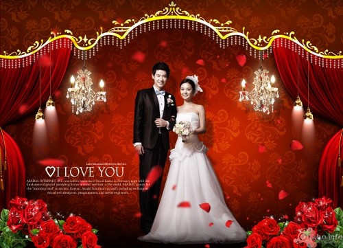 PSD Backgrounds Wedding cực đẹp cho dân thiết kế