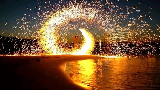 Hướng dẫn chụp ảnh phơi sáng với Steel wool cực đẹp