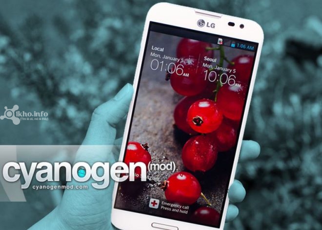 Cài CyanogenMod 12 Android 5.0.2 cho LG Optimus G Pro