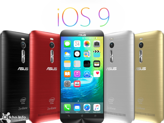 iLauncher – Giao diện iOS 9 cho Asus Zenfone 2