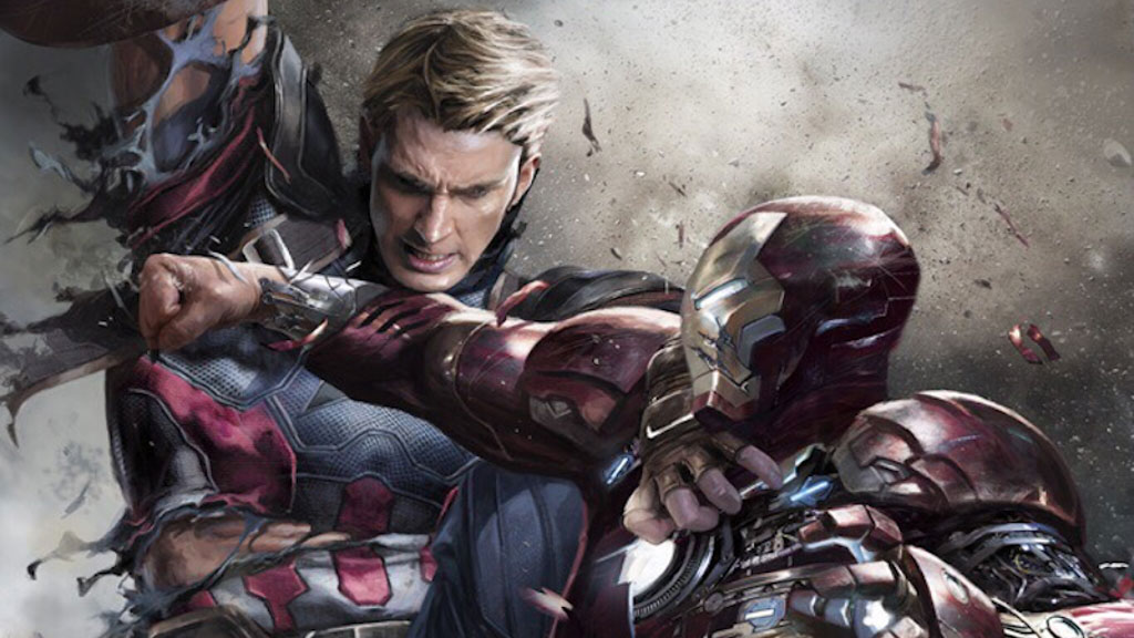 Bộ ảnh “Captain America: Civil War” theo phong cách nghệ thuật